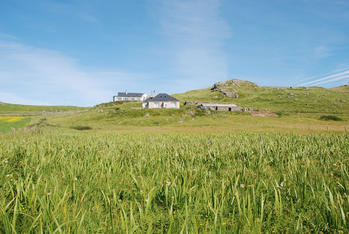 Making the Timsgarry Byre, a unique self catering accommodation set in the beautiful landscape of the Outer Hebrides of Scotland