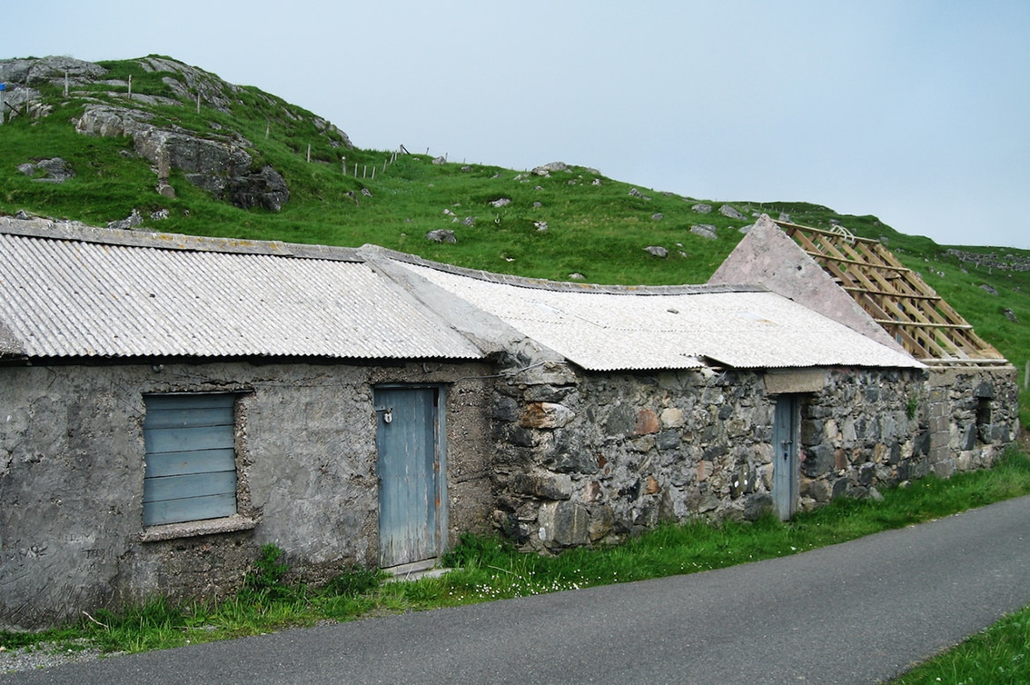 Making the Timsgarry Byre, a unique self catering accommodation set in the beautiful landscape of the Outer Hebrides of Scotland