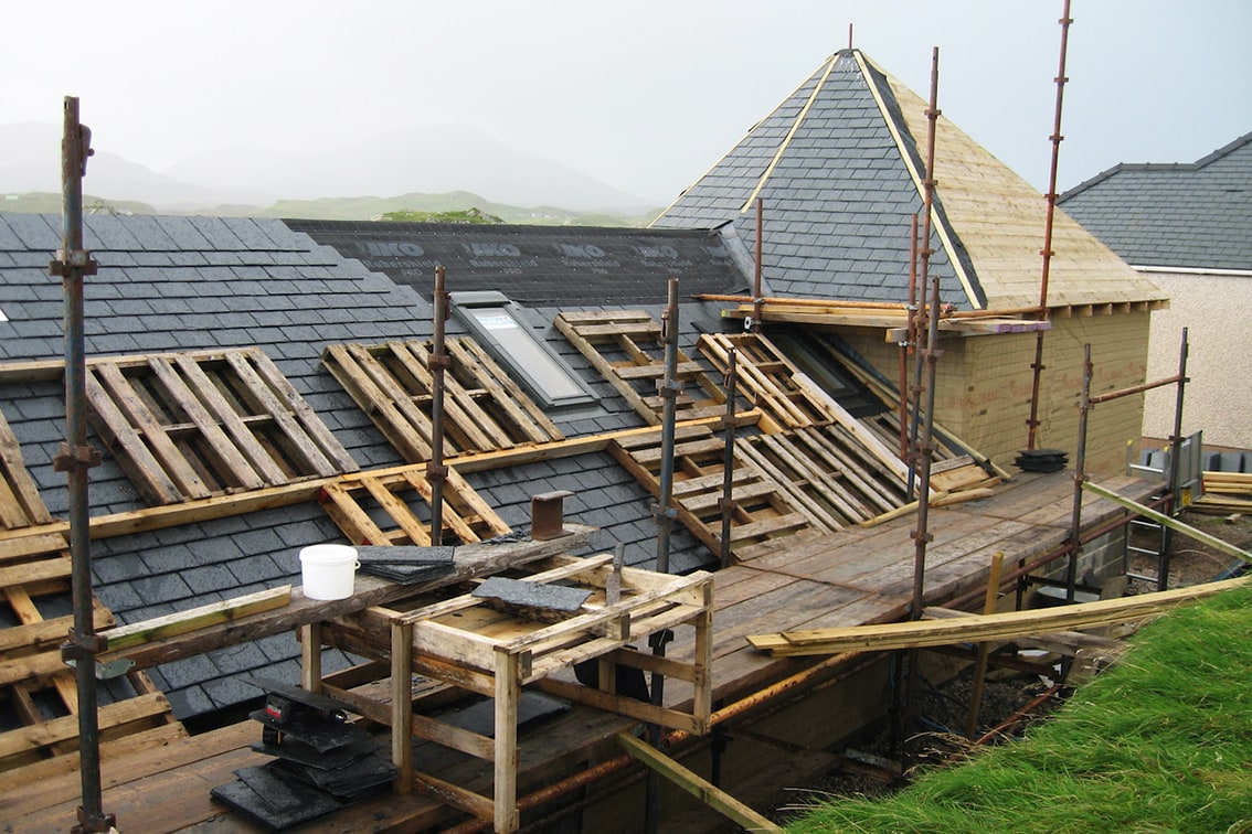 Making the Timsgarry Byre, a unique self catering accommodation set in the beautiful landscape of the Outer Hebrides of Scotland